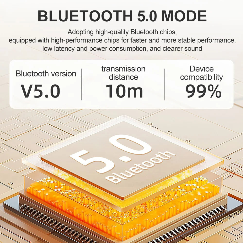 Under Pillow Speaker Bluetooth Mini Bone Conduction Sound Box Wireless Stereo Bass Soundbar Improve Sleep White Noise Speaker