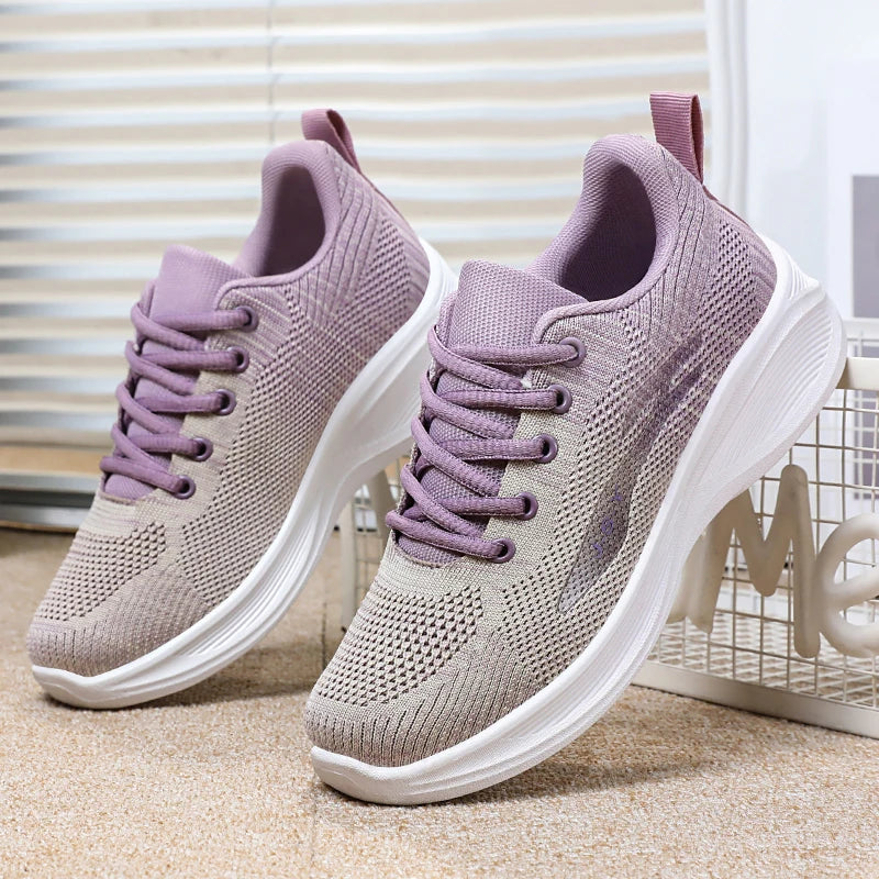 ladies shoes，sneakers for women，women's summer sneakers，Comfortable Non-slip Soft Lightweight Running free shippiing shoes - Belvar