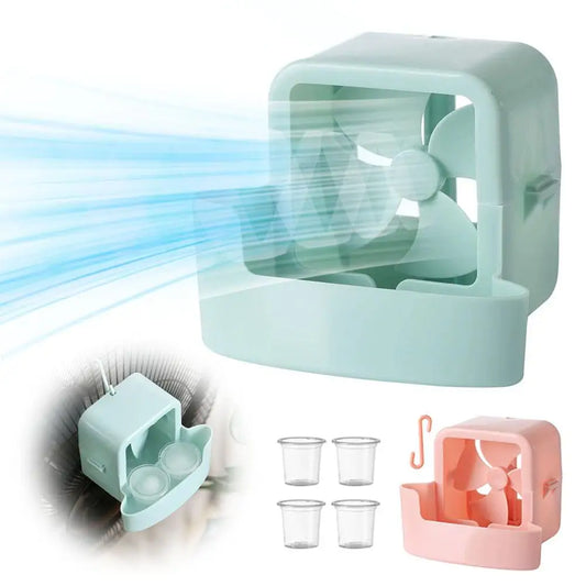 Portable Fan Refrigeration Accessories Fan Ice Mist Cooler Energy-Saving Cooling Technology Easy Installation for Home Office