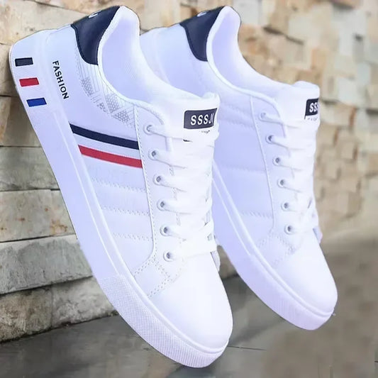 Men's flat shoes 2025; Cool men's sports shoes; Men's outdoor sports shoes for spring and autumn; Fashionable vulcanized shoes; - Belvar