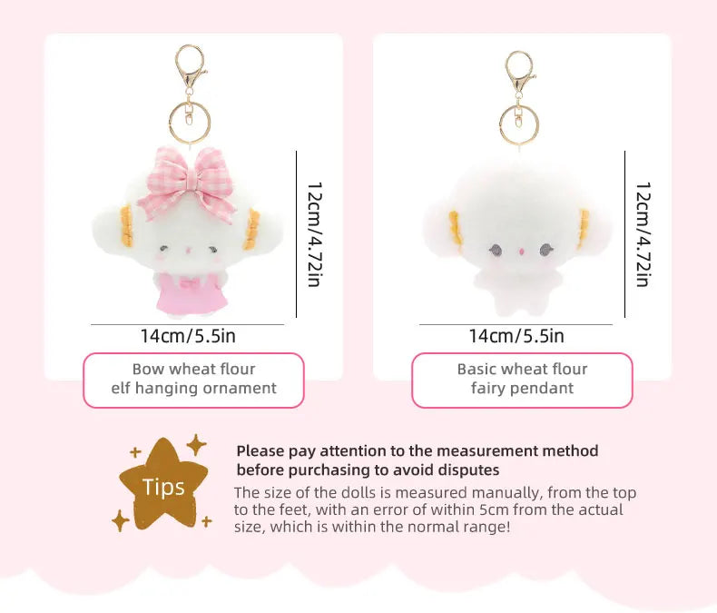 14CM Sanrio Pendant Kuromi Melody KT Cogimyun Cinnamoroll Pochacco Backpack Cute Decoration Holiday Gifts for Boys and Girls