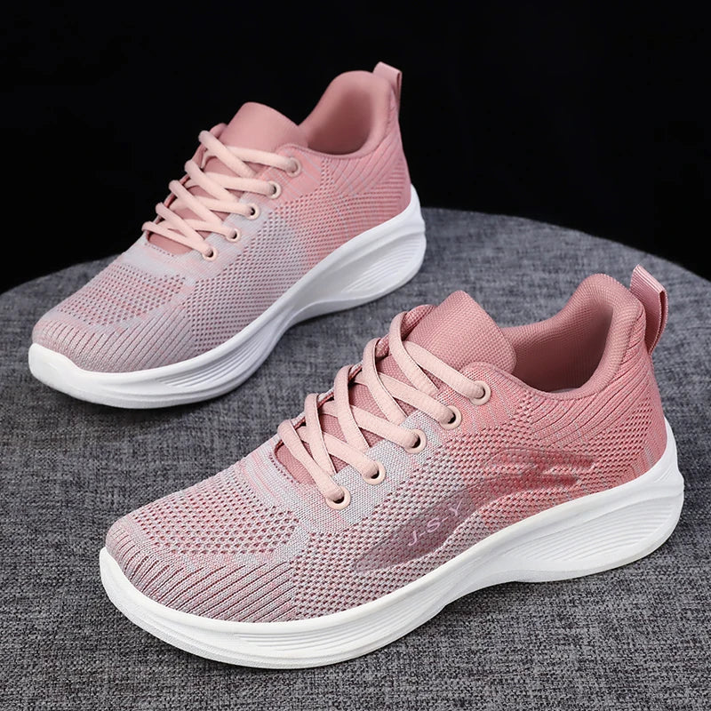 ladies shoes，sneakers for women，women's summer sneakers，Comfortable Non-slip Soft Lightweight Running free shippiing shoes - Belvar