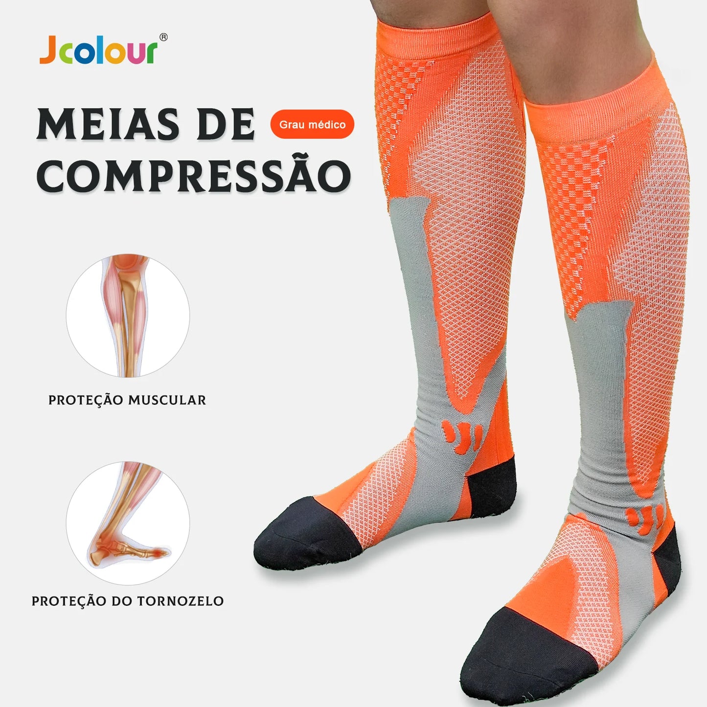 3 Kit Professional High Compression Stimulates Running Cycling Stimulates Racing Varicose Relief