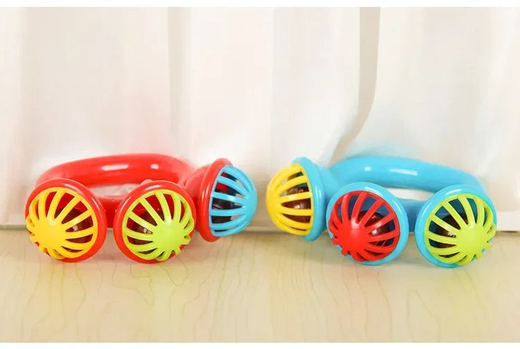 1/4PCS Newborn Hand Rattle Ball Baby Toys Grasping Hand Bell Sensory Toys Kids Safety Materials Toys for Baby Children Best Gift