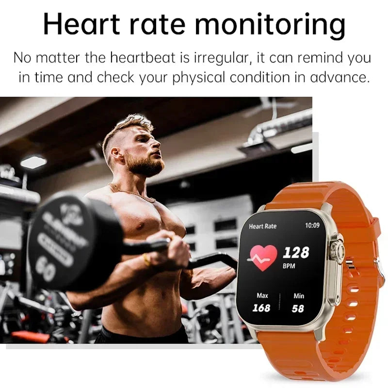 2025 Newest IWO Ultra 9 Gen 2 Smart Watch Men 49mm 2.2 inch HD Screen GPS NFC Waterproof Smartwatch Sports Fitness Watch PK HW8