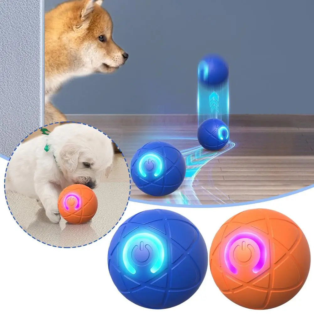 1pc Dog Ball Automatic Bouncing Ball for Dogs Puppy Essentials Vibrating Dog Ball Dog Birthday Interactive Dog Toys ﻿