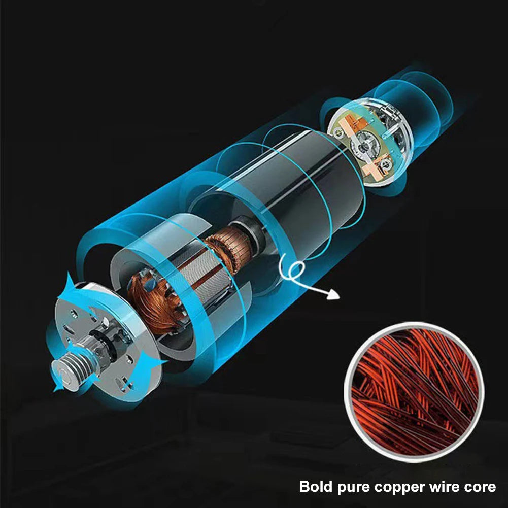 12V 150PSI Mini Air Compressor Dual Cylinder Heavy Duty Tire Inflator with LED Light Car Electric Air Pump Auto Inflatable Pump