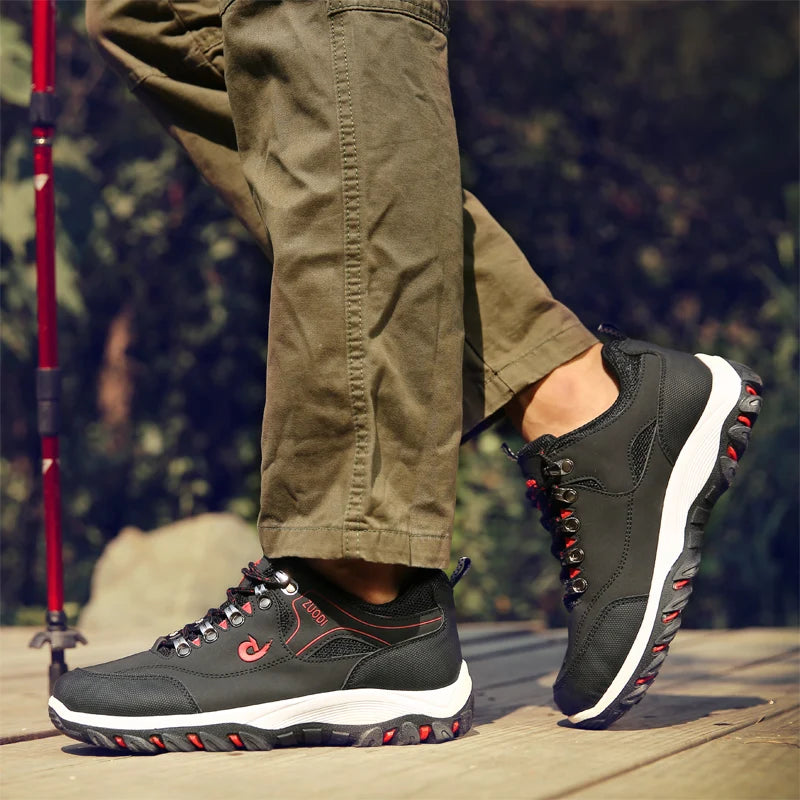 Men Shoes Leather Casual Shoes For Men Sneakers Spring Autumn Winter Shoes For Male Tennis Lightweight Walking Shoes - Belvar