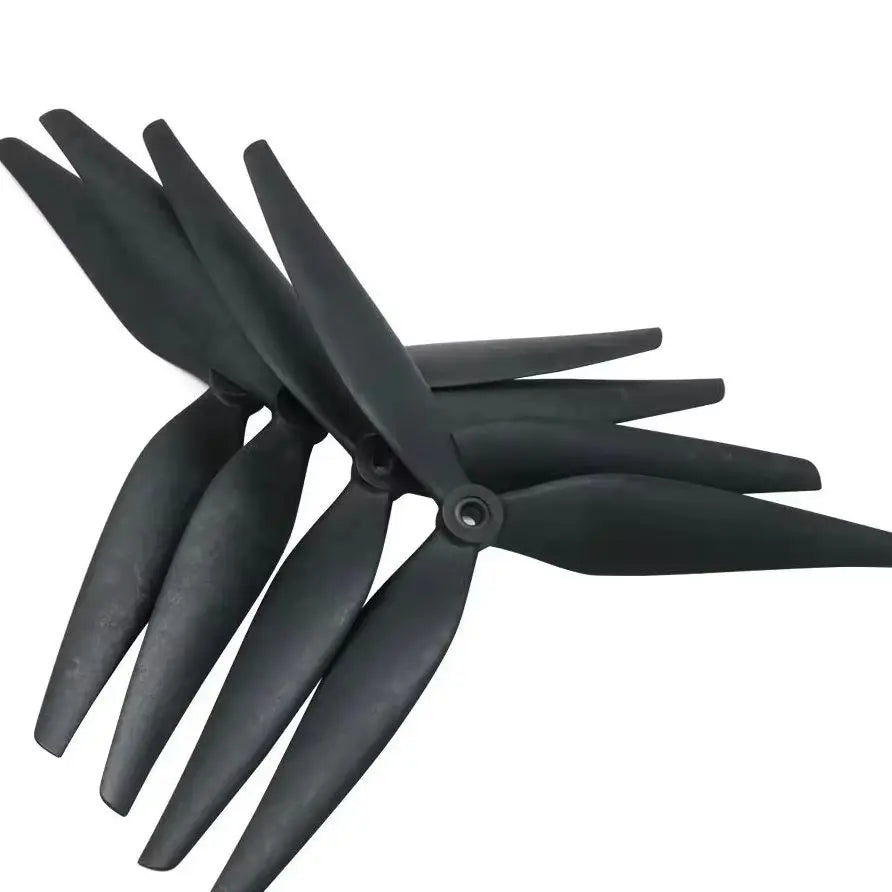 2pcs  10X5X3 9X5X3 10X4.5X3 1050 1045 9050 10inch 9inch 3 blades Black Carbon Reinforced Nylon Propeller for Rc FPV Drone