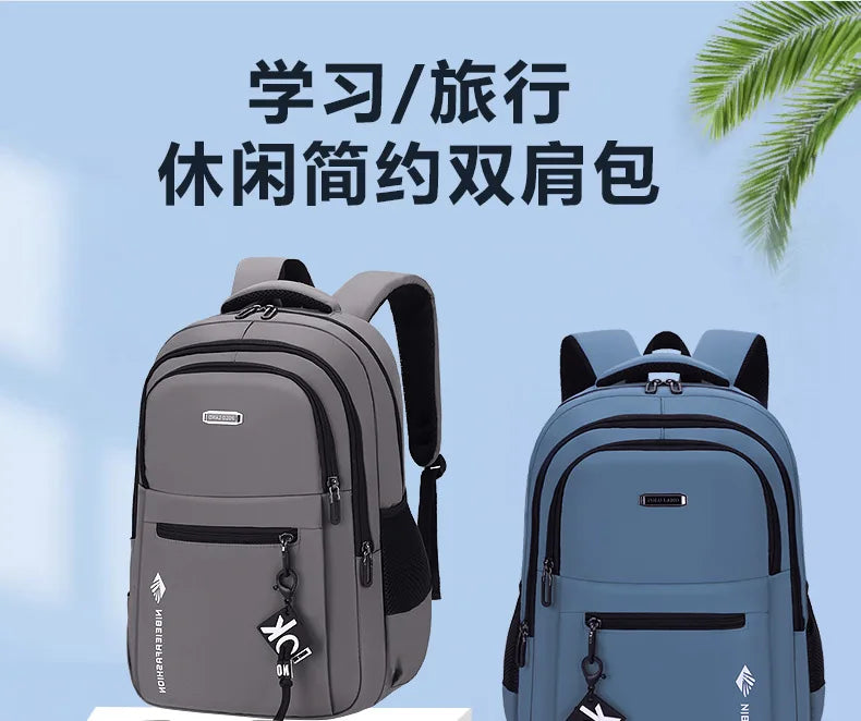 School Bags Teenage Boys High Middle School Book bag Schoolbag Travel backpack Big Student Backpack School Laptop Backpack