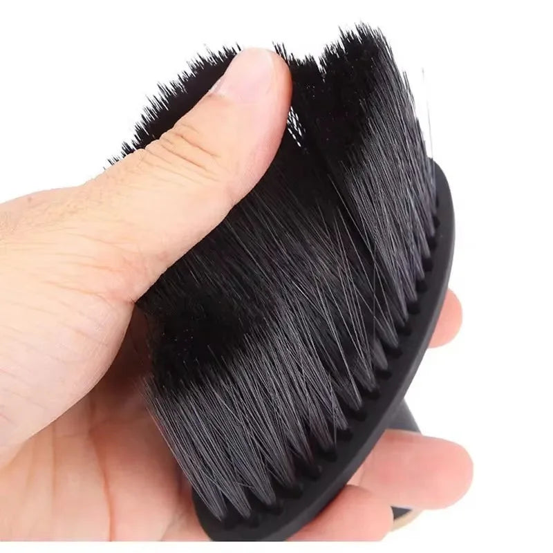 3PCS Professional Barber Neck Duster Set Haircut Beard Shaving Brush Spray Bottle Hairdresser Cleaning Brush Salon Styling Tools