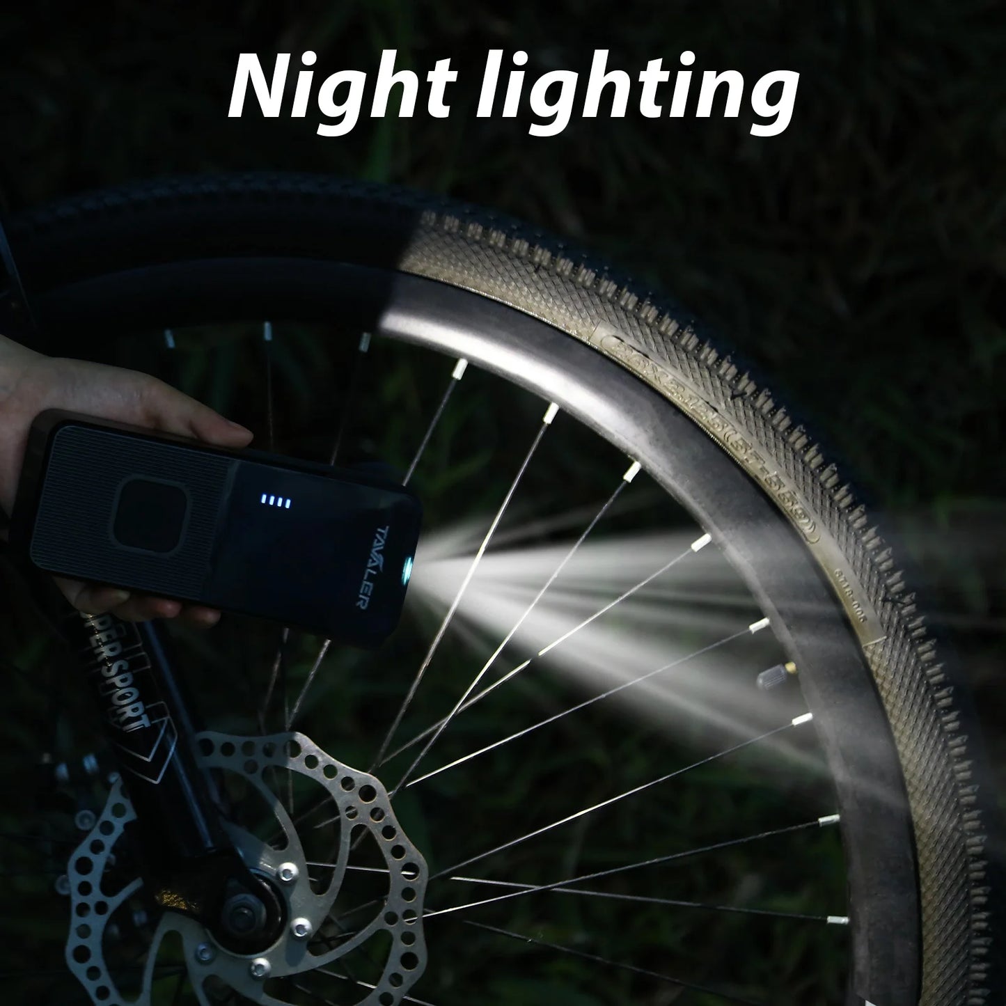 Wireless Air Pump 150psi Portable Electric Tire Inflator For Car Bicycle Motorcycle Air Compressor Injector Bike Accessories
