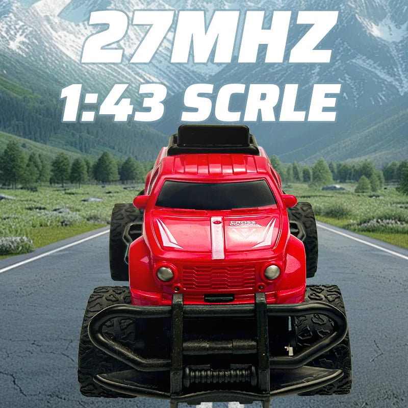 Remote controlled off-road toy car rechargeable four-wheel drive alloy climbing car high-speed remote control car