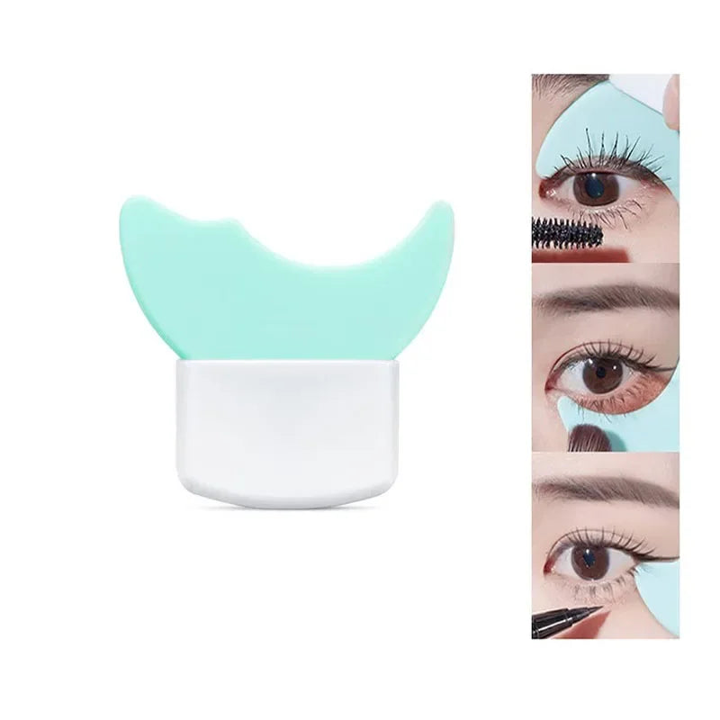 wholesale Multi-functional Eyeliner Stencil Wing Tips Silicone Eyeliner Aid Drawing Lipstick Wearing Aid Reusable Makeup Tools