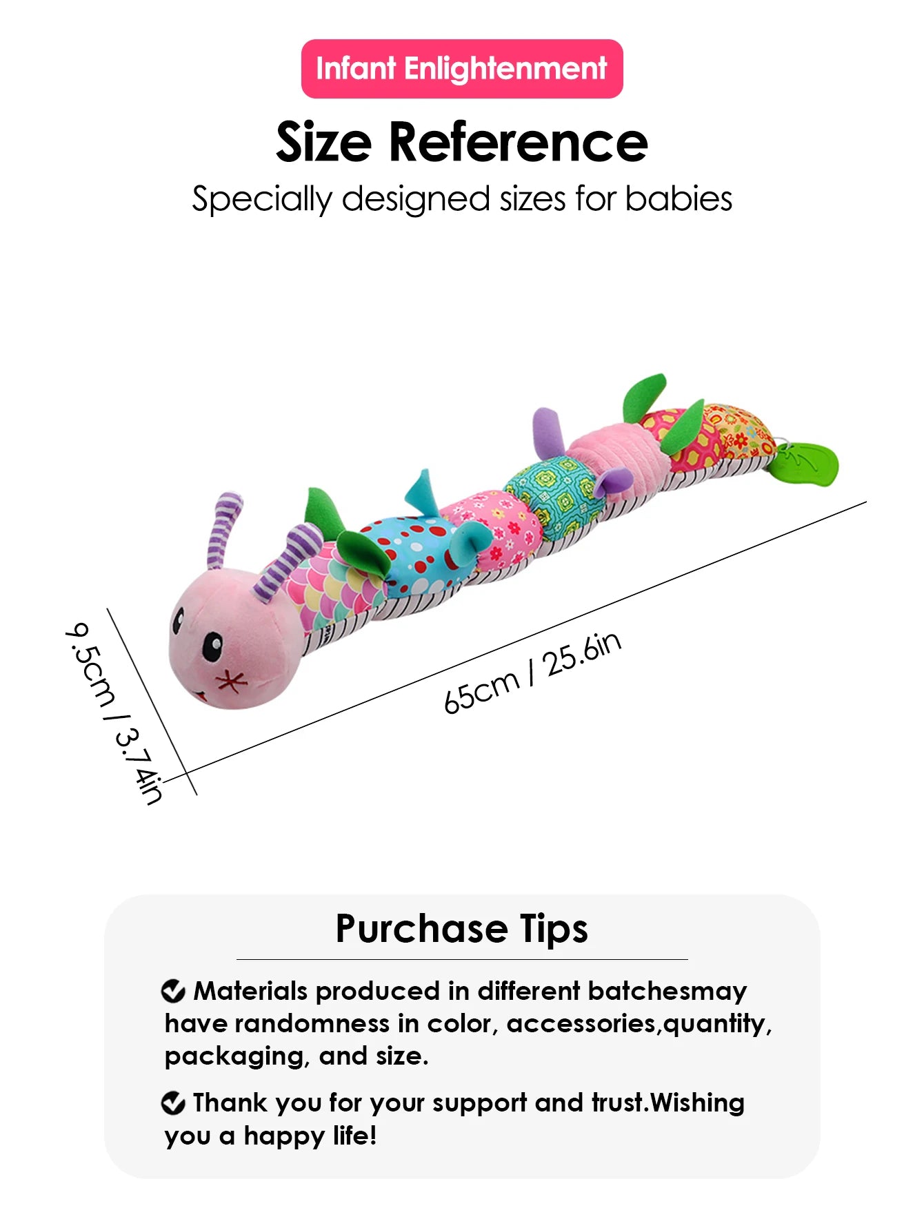 1pcs Soft Giraffe Animal Handbells Rattles Plush Infant Toddler Car Bed Hanging Toy Baby Early Education Development Handle Toys