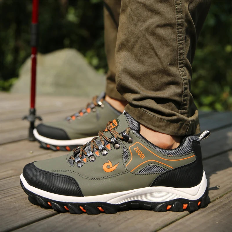 Men Shoes Leather Casual Shoes For Men Sneakers Spring Autumn Winter Shoes For Male Tennis Lightweight Walking Shoes - Belvar