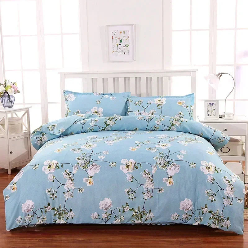 1pcs Geometric Pattern Bedding Fashion Printed Quilt Cover Multi Size Bed Sheets Soft Breathable Duvet Covers 이불커버