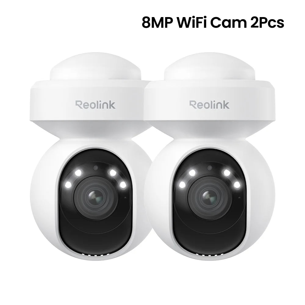 Reolink E1 Series Outdoor 8MP WiFi Camera 4K PTZ PoE Security Cam Smart AI Human Detection Auto Tracking Surveillance Camera