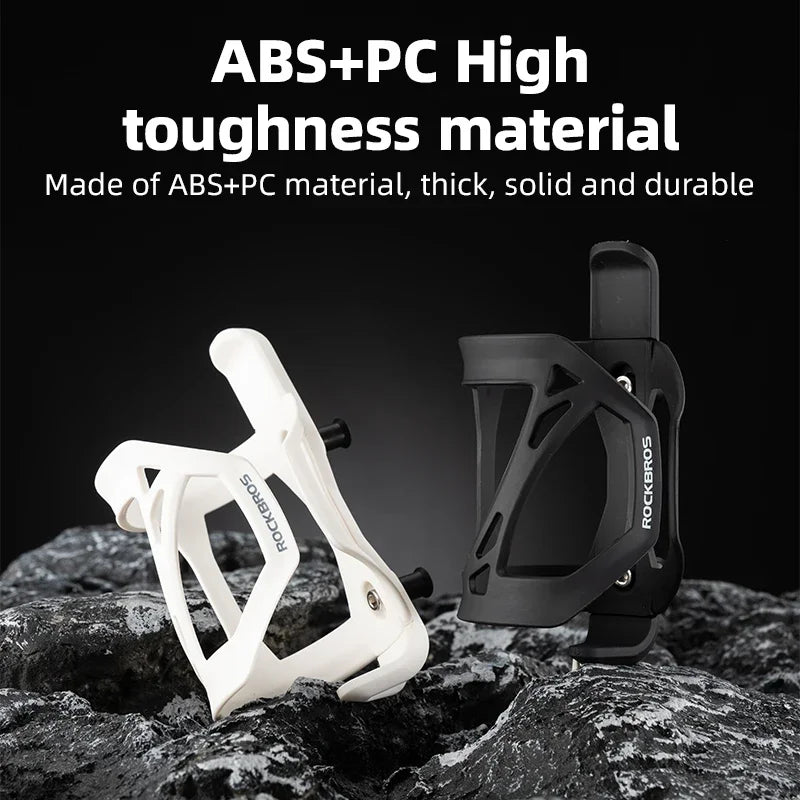 ROCKBROS Water Bottle Cage MTB Mountain Bike Bottle Holder Cycling Drink Cup Ultralight ABS+PC For Road Cycling Accessories