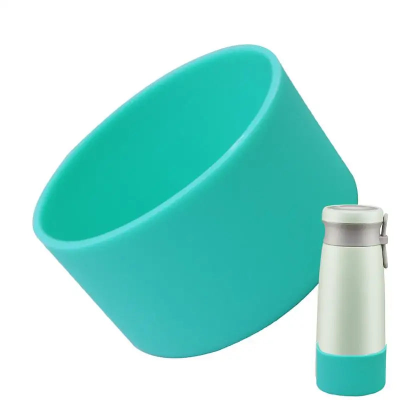 Water Bottle Silicone Boot Cover Silicone Water Bottle Boot Anti-Slip Bottom Cover Bottle Tumbler Boot Water Bottle Accessories