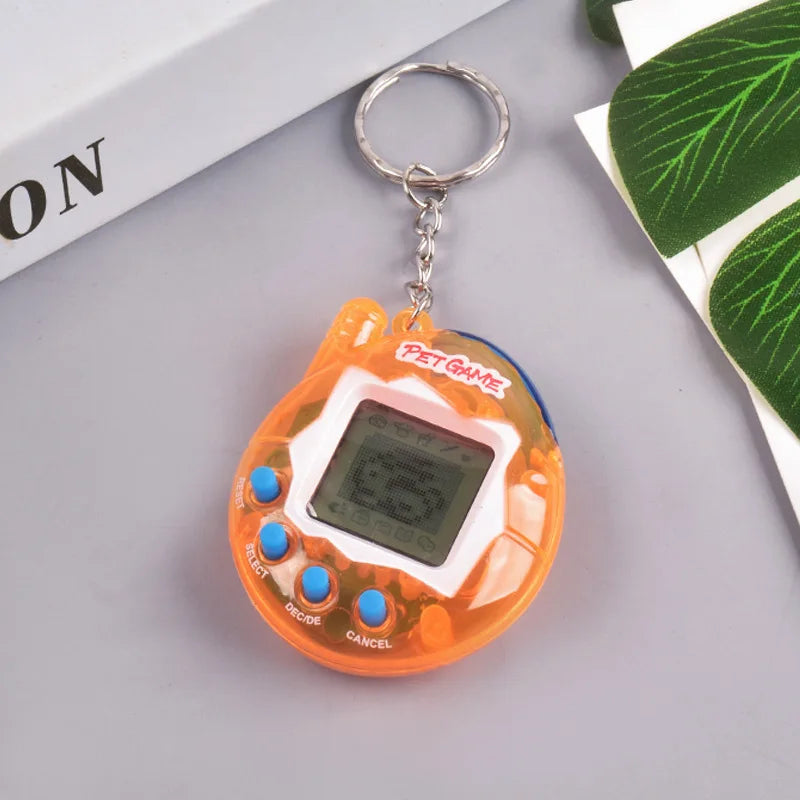 1PC Transparent Electronic Pets Nostalgic 168 Pets In One Virtual Cyber Digital Nostalgic Funny Toys Pixel Funny Play