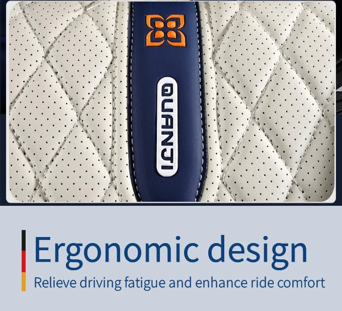 PU leather car seat cover, suitable for most 5-seat cars, split seat cover, waterproof and anti-fouling, easy installation,