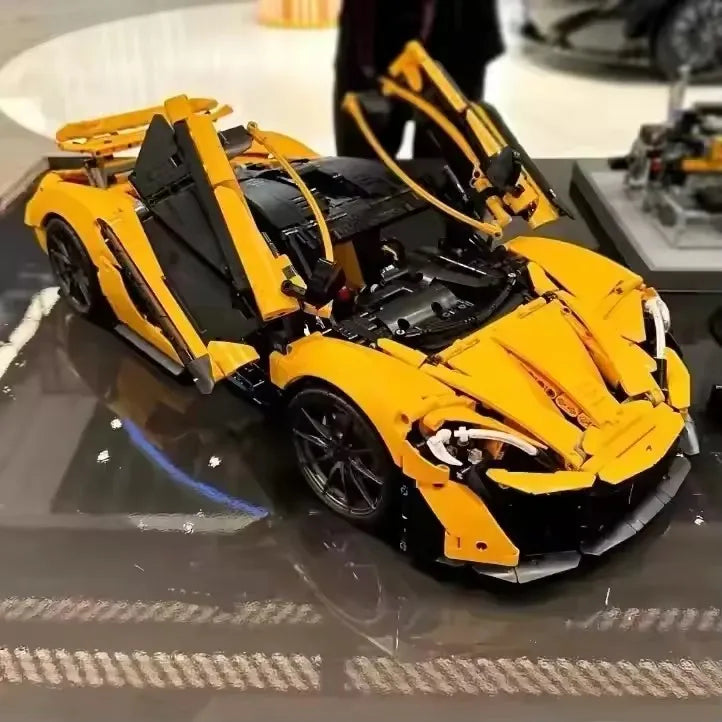 2025Hot3893Pcs Technical  P1 Super Racing Car Building Blocks Model Super Sports Cars Bricks Toys for Boys Gifts