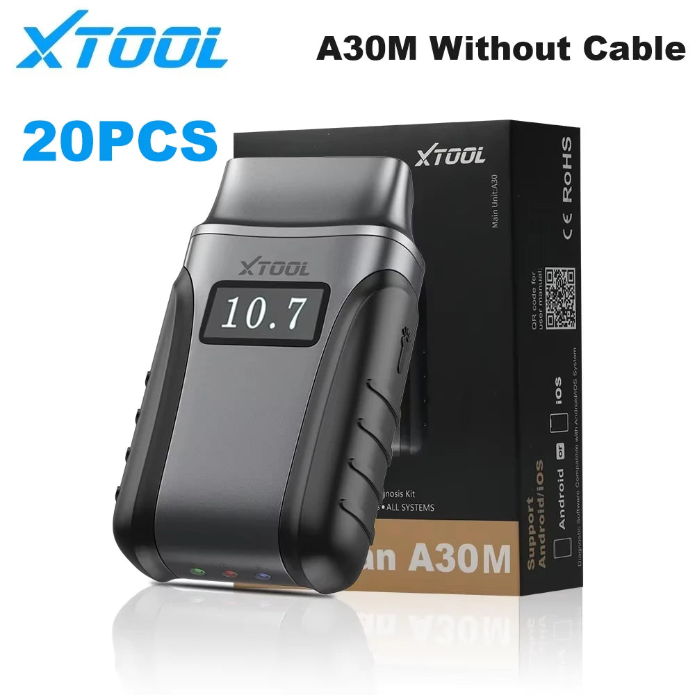 XTOOL Anyscan A30M Bluetooth OBD2 Scanner Car Diagnostic Tools 26+ Reset Service Code Reader FCA AUTOAUTH Lifetime Free Update