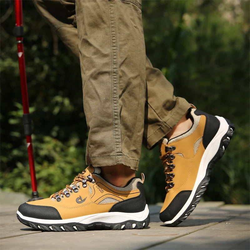 Men Shoes Leather Casual Shoes For Men Sneakers Spring Autumn Winter Shoes For Male Tennis Lightweight Walking Shoes - Belvar
