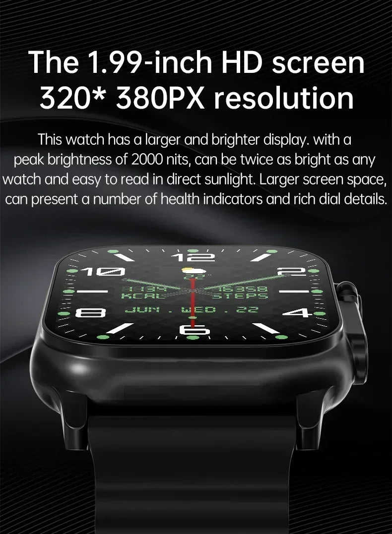 2025 Newest IWO Ultra 9 Gen 2 Smart Watch Men 49mm 2.2 inch HD Screen GPS NFC Waterproof Smartwatch Sports Fitness Watch PK HW8