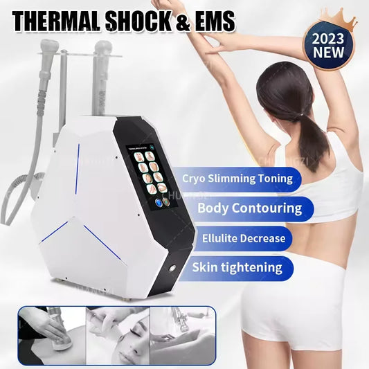 Professional Dual-Temperature Skin Contouring Device Portable Body Firming Equipment CE Certified Non-Invasive Cooling Tech
