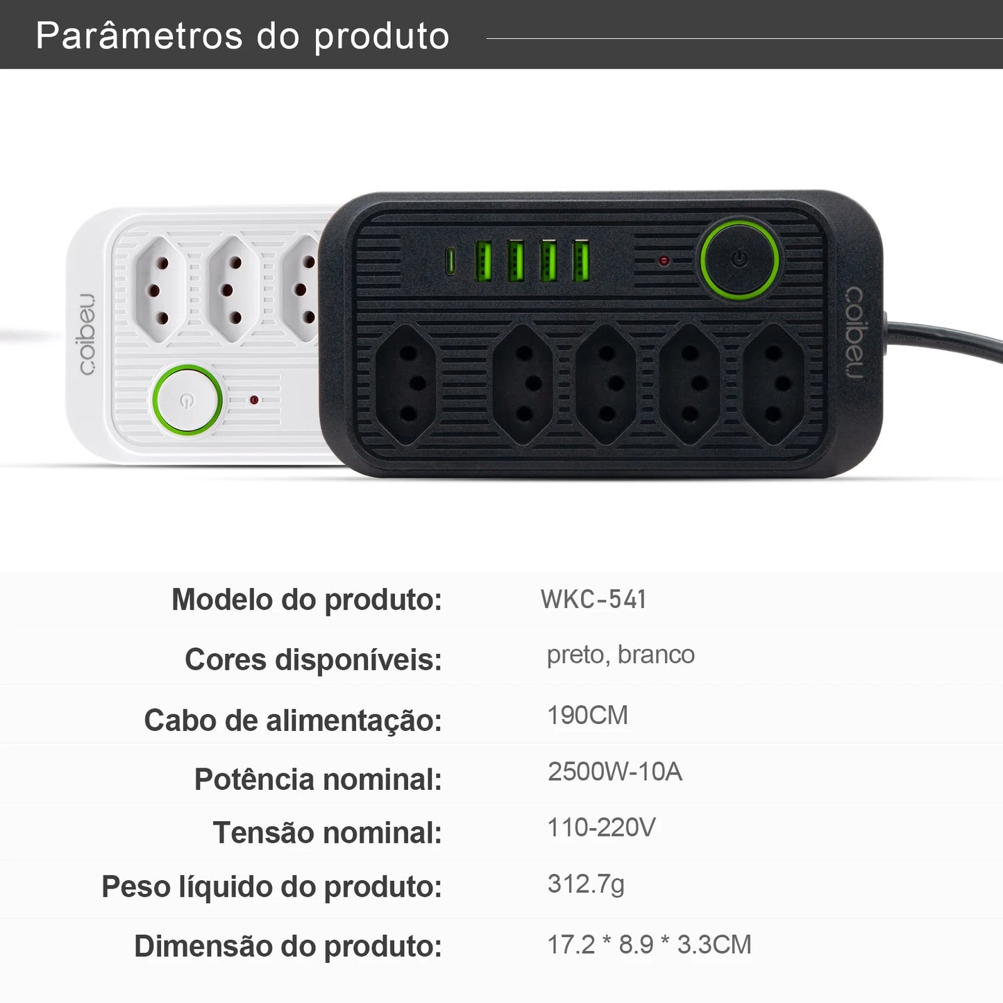 2M 110-220V USB Power Outlet Extension USB USB TYPE-C Electric Socket Extension Extension Extension Extension Extension Extension Extension Extension For PC