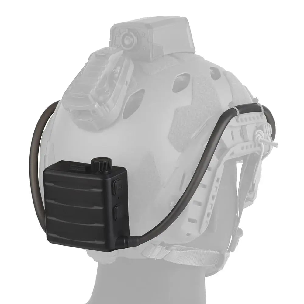 Tactical Goggles Fan Defogger Anti-Fog Kit Eyewear Air Defog for Airsoft Shooting Motocross Skiing Mountaineering Clear Vision