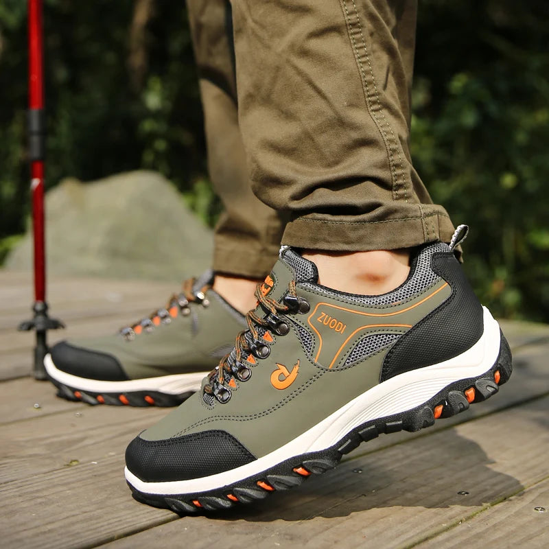 Men Shoes Leather Casual Shoes For Men Sneakers Spring Autumn Winter Shoes For Male Tennis Lightweight Walking Shoes - Belvar