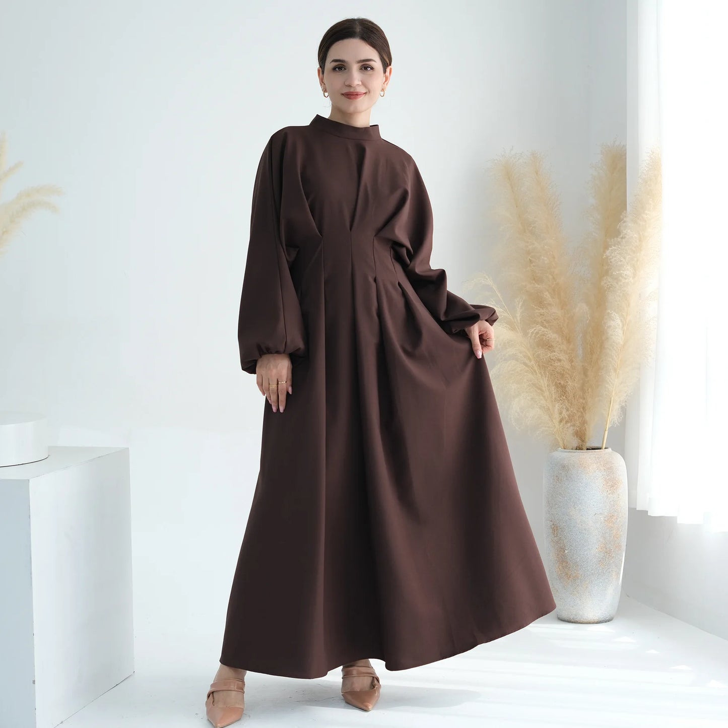 Ramadan Eid Abaya Dubai Turkey Islam Muslim Modest Dress Kaftan Prayer Clothes for Women Kebaya Robe Arabe Femme Musulmane Gown
