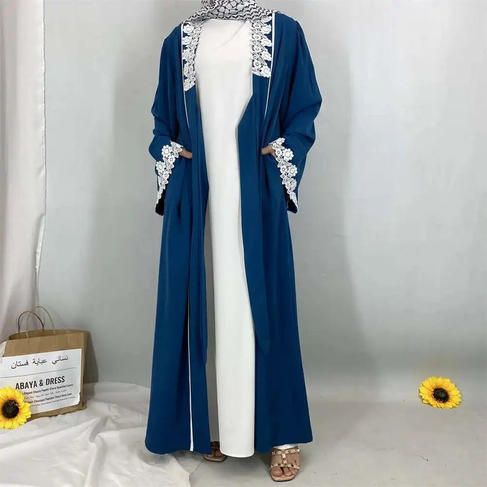 2025 Luxury Dubai Abaya Dress for Muslim Women Ramadan Eid Nida Arabia Holiday dress Jalabiya Clothing Islamic Modest Long Robe