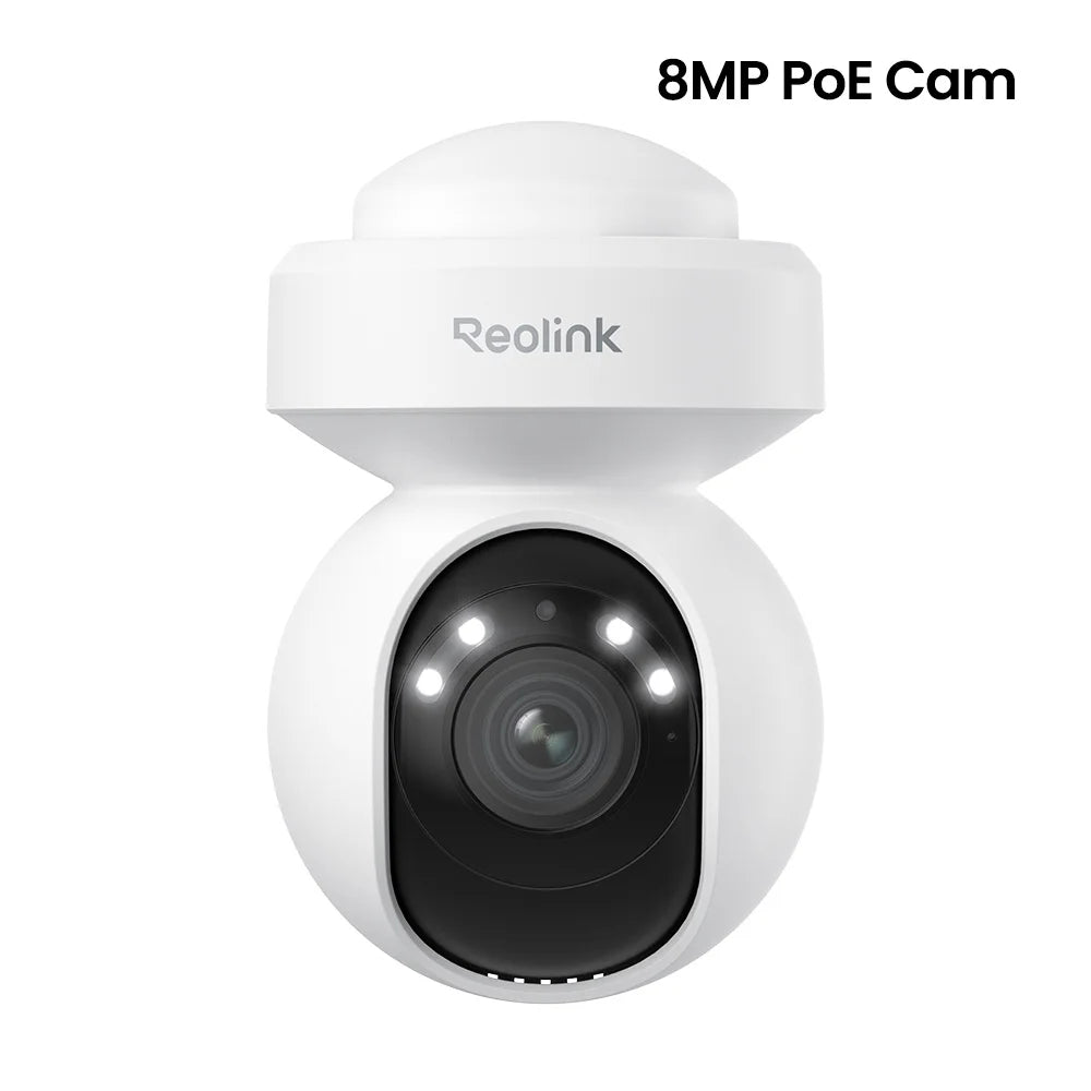 Reolink E1 Series Outdoor 8MP WiFi Camera 4K PTZ PoE Security Cam Smart AI Human Detection Auto Tracking Surveillance Camera