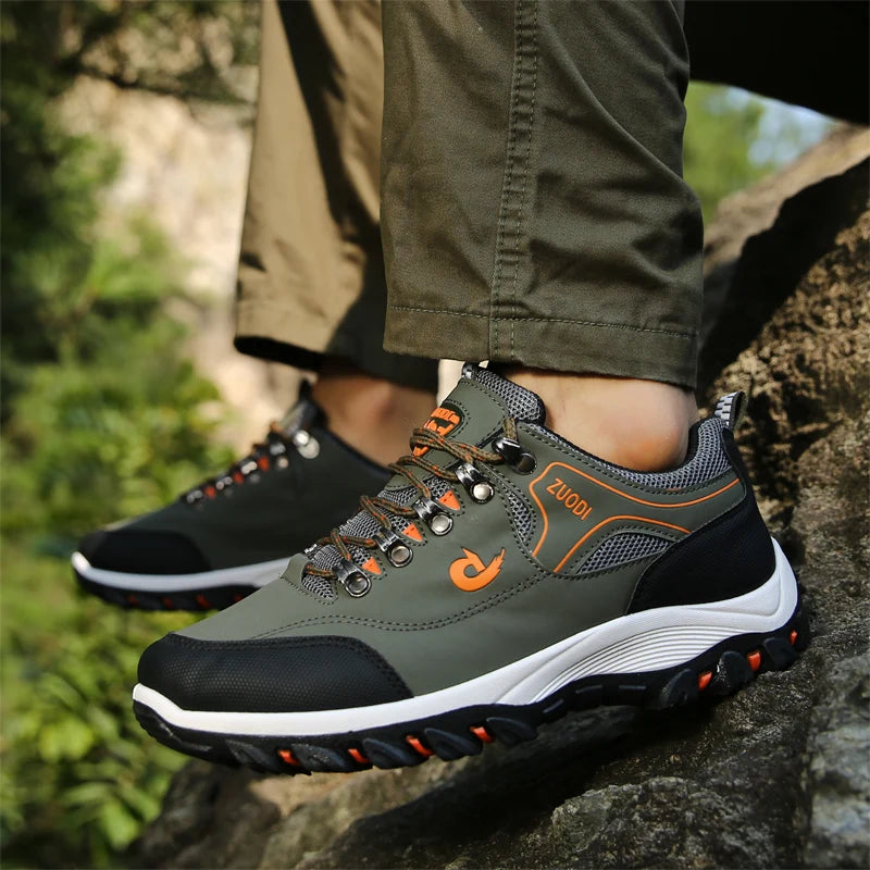 Men Shoes Leather Casual Shoes For Men Sneakers Spring Autumn Winter Shoes For Male Tennis Lightweight Walking Shoes - Belvar