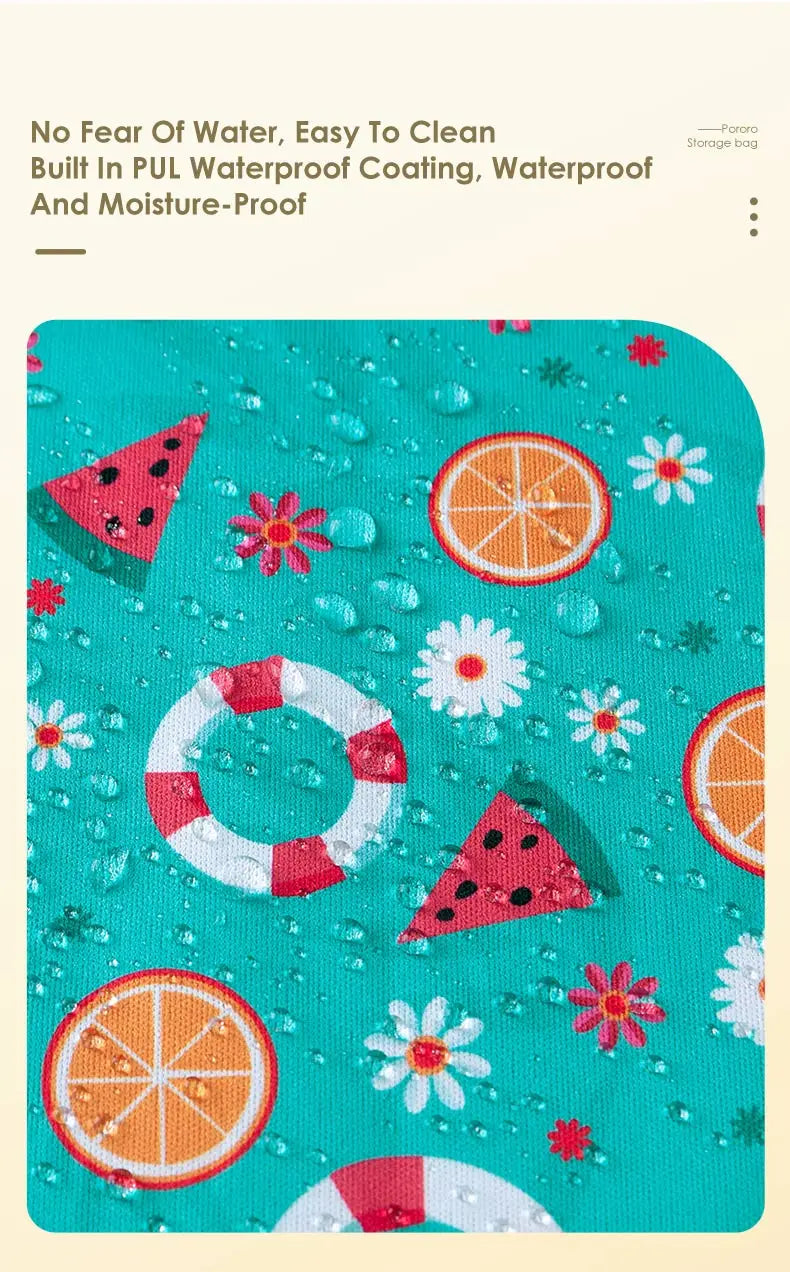 1pc Waterproof Wet Storage Bag Swimming Beach Bag For Outdoor Sports Make Up For Travel Storage Bag Baby Diapers Reusable Bags