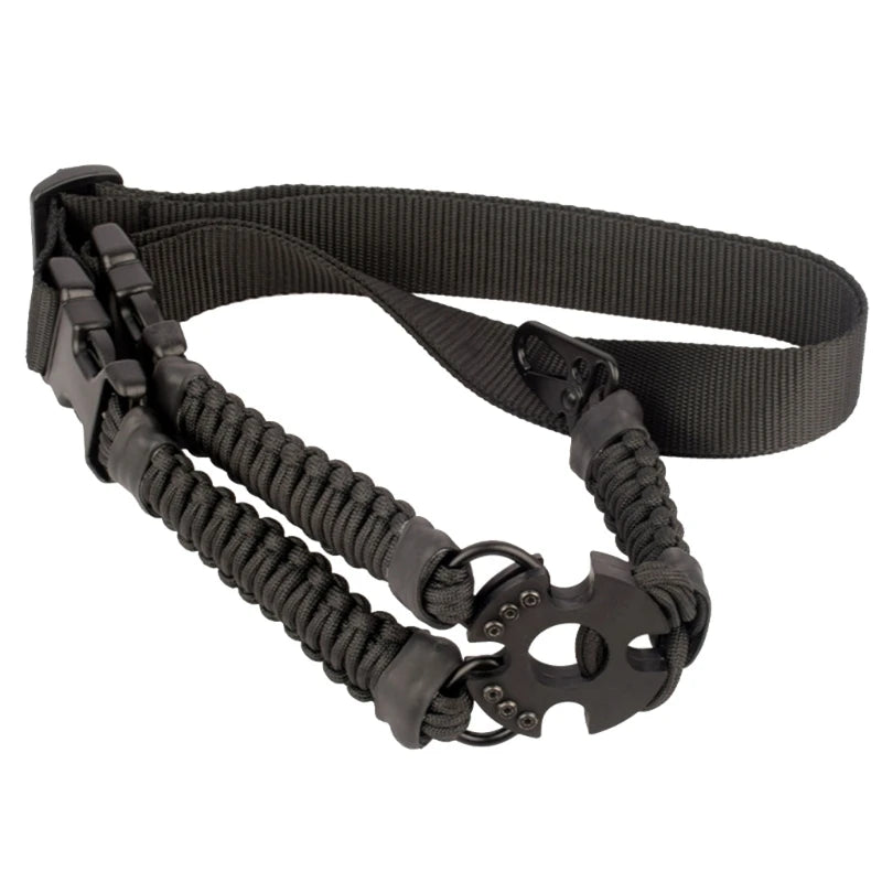 Rifles Sling Airsoft Guns Sling 1 Point Strap Sport Sling Shoulder Strap Practical Nylon Sling Adjustable Outdoors Sport