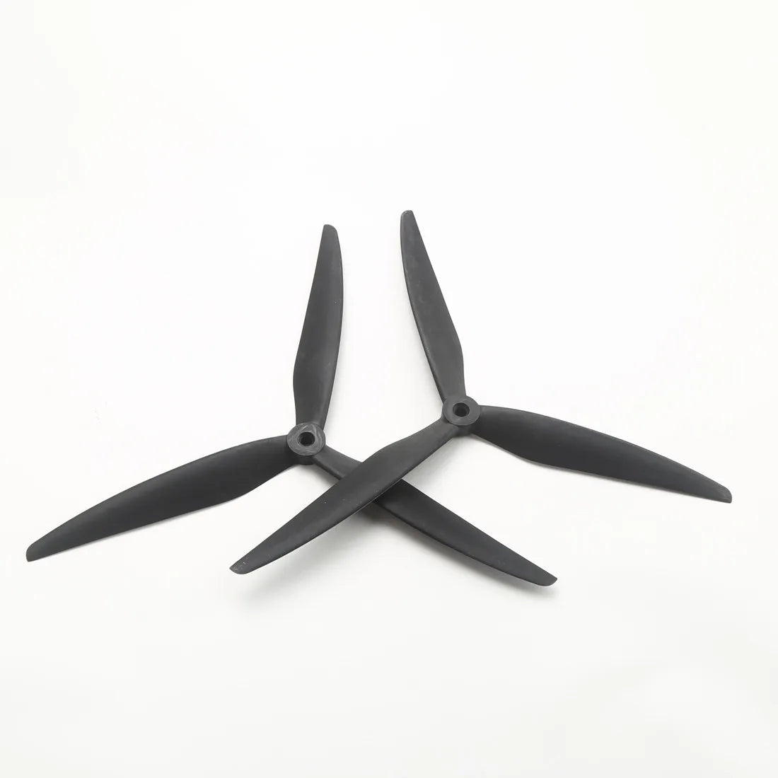2pcs  10X5X3 9X5X3 10X4.5X3 1050 1045 9050 10inch 9inch 3 blades Black Carbon Reinforced Nylon Propeller for Rc FPV Drone