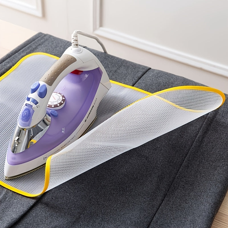 [High Temperature Ironing Cloth Guard] Protective Ironing Cloth High Temperature Board Press Mesh Insulation Pad Guard Protection Clothing Home Accessories Color Random
