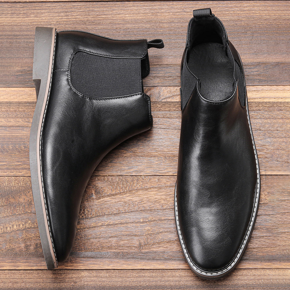 Soft In Sole Men's Comfortable Chelsea Boots Fashion Slip On