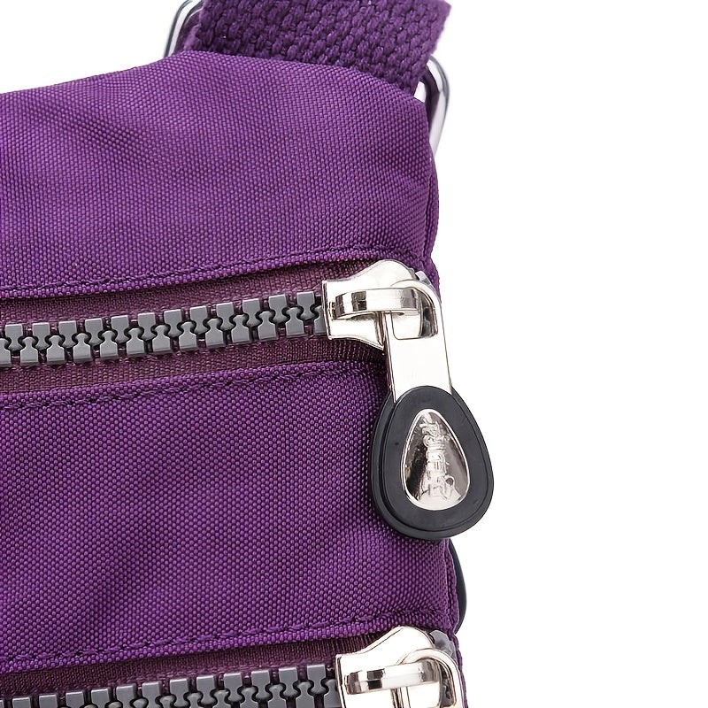 [Casual Crossbody Bag] Lightweight Crossbody Small Bag | Women's Casual Travel Close-Fitting Coin Purse Nylon Cloth